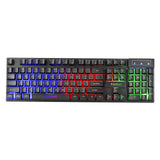 Marvo Scorpion K605 3 Colour LED Backlit USB 2.0 Frameless UK Layout Gaming Keyboard