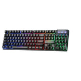 Marvo Scorpion K605 3 Colour LED Backlit USB 2.0 Frameless UK Layout Gaming Keyboard