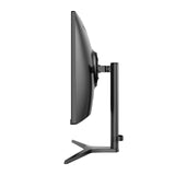 27 Inch Curved Monitor 165Hz 1ms Frameless Freesync G-Sync HDMI DPort USB, RGB Height Adjust ACC27C1