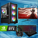 Deal 5A RYZEN 5 5500 32GB Nvidia RTX 4060 VR READY Full Package Gaming PC ACXX05BA