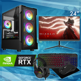 Deal 5A RYZEN 5 5500 32GB Nvidia RTX 4060 VR READY Full Package Gaming PC ACXX05BA