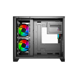 VIDA AKIRA V2 stylish Glass to glass Micro ATX RGB Gaming computer case ACC48