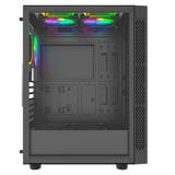 VIDA APEIRON stylish Micro ATX RGB Gaming computer case ACC47