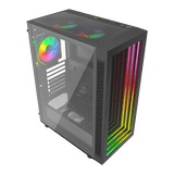 VIDA APEIRON stylish Micro ATX RGB Gaming computer case ACC47