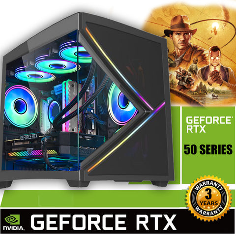 ONE OFF DEAL AMD RYZEN 7 8 CORE 32GB NVIDIA RTX 5070 GAMING PC ACX710