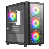 VIDA LUCID stylish Micro ATX RGB Gaming computer case ACC46