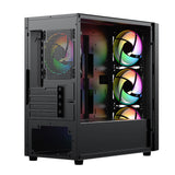 VIDA LUCID stylish Micro ATX RGB Gaming computer case ACC46