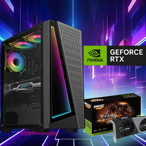 One Off Deal Core i7 8700 32GB NVIDIA Geforce RTX 4060 VR Ready Gaming PC ACX678