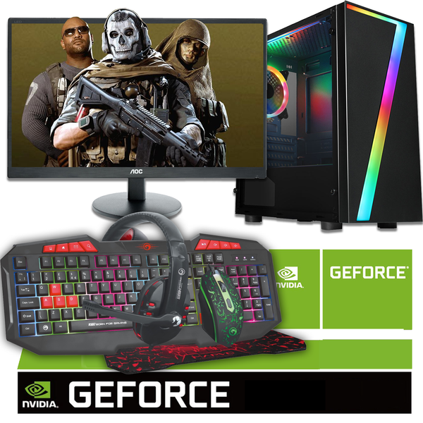 New!! Full Starter Package Core i5 16GB with SSD Nvidia Gaming PC ACX211