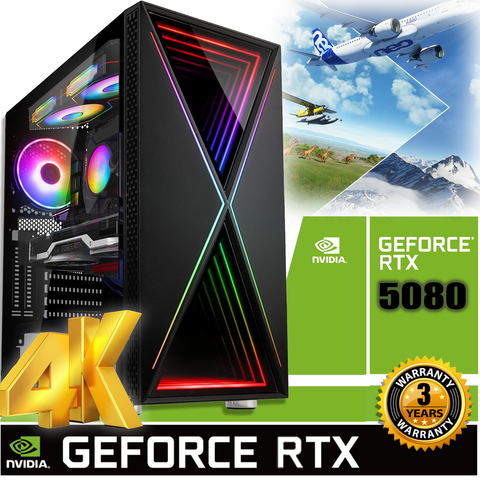 One Off Limited Deal NVIDIA RTX 5080 Core i7 Gaming PC ACX709