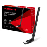 Mercusys MU6H AC650 High Gain Wireless Dual Band USB Adapter ACC12